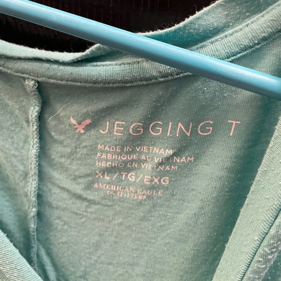 Blue Long Sleeve Blouse - Picture 2 of 2